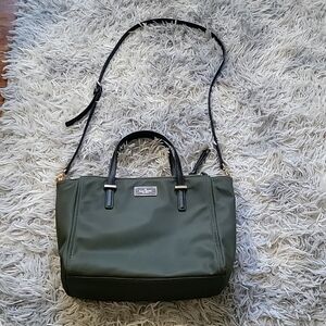 Kate Spade New York Dark Green Nylon Crossbody bag